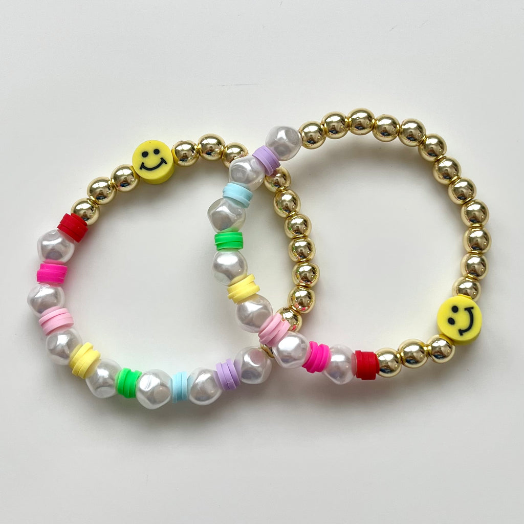 Colorful Smiley Bracelet