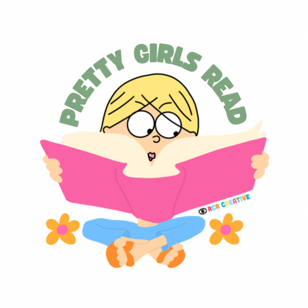 Pretty Girls Read Sticker