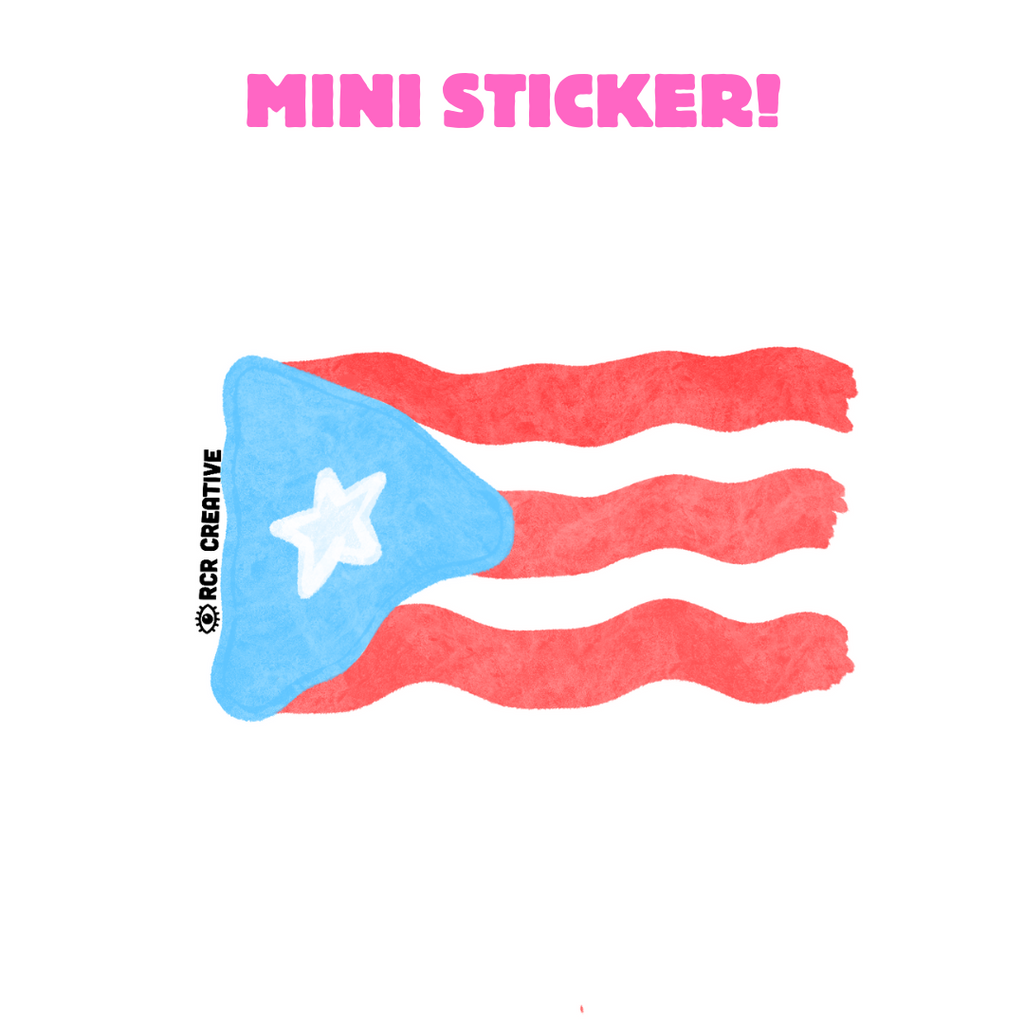 Puerto Rico MINI Sticker