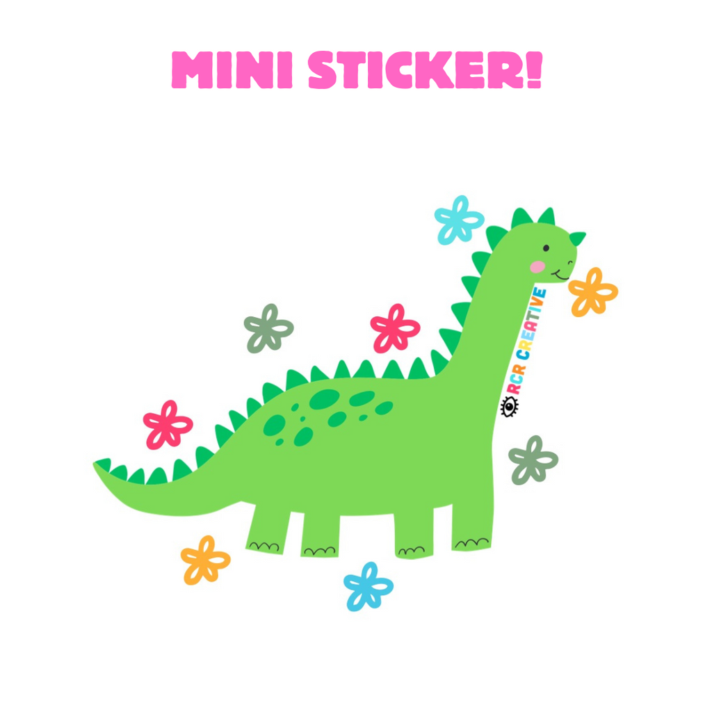Dino MINI Sticker