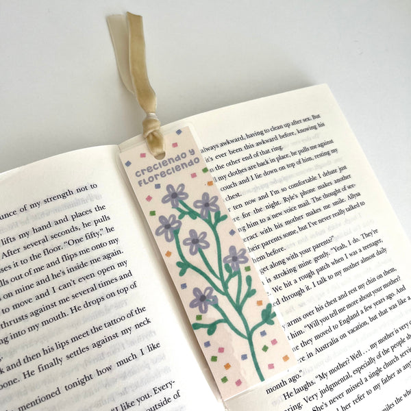 Creciendo y Floreciendo Bookmark