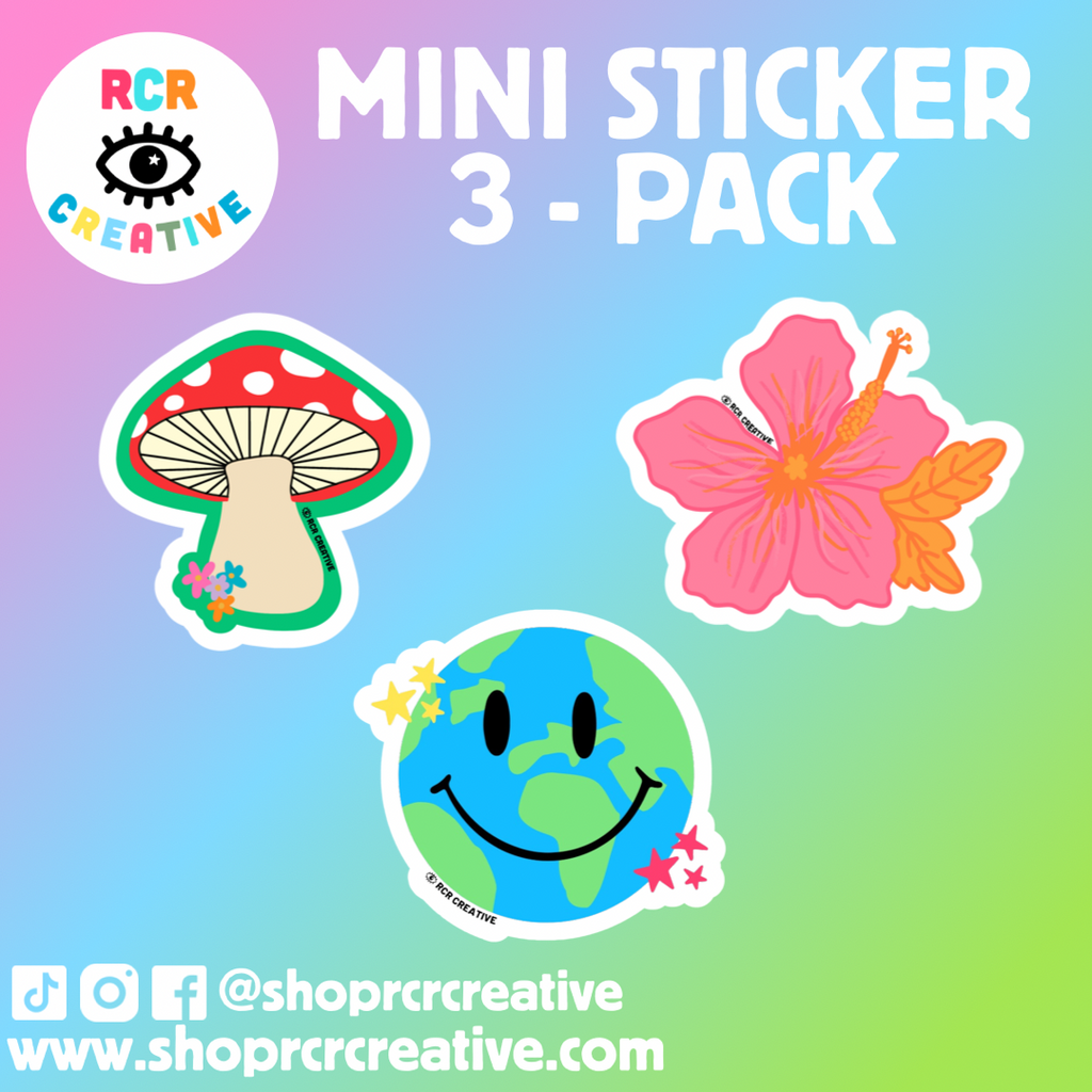 Earth MINI Sticker Pack