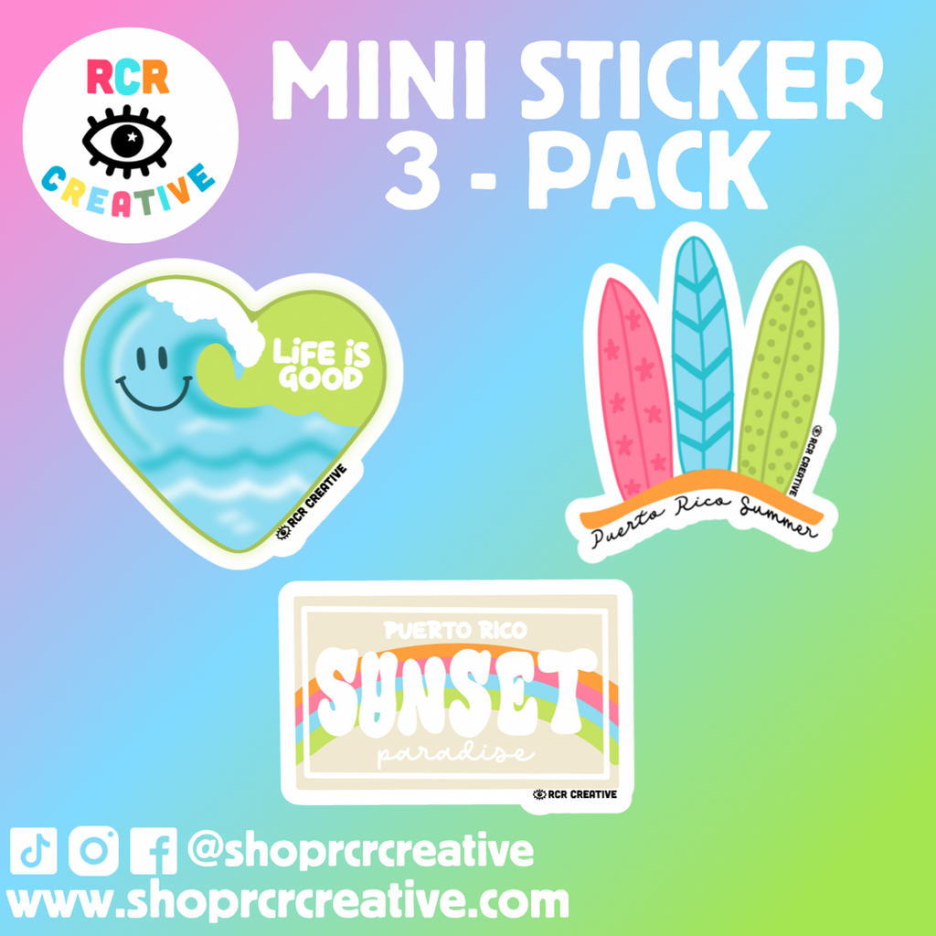 Summer MINI Sticker Pack