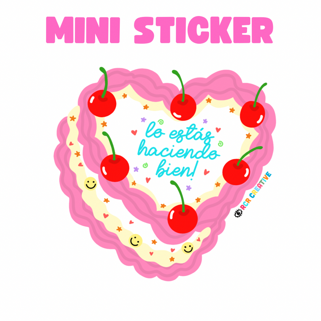 Lo Estas Haciendo Bien MINI Sticker