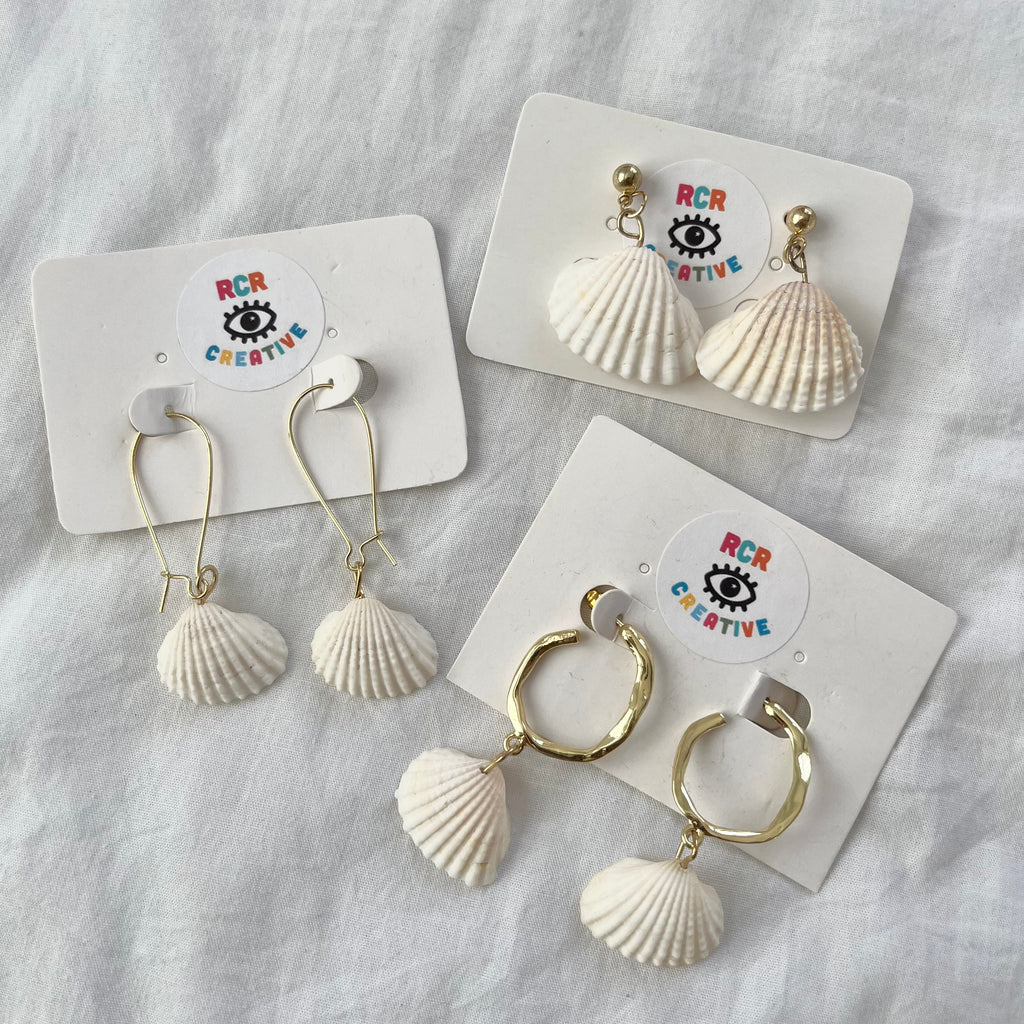 Classy Seashell Earrings