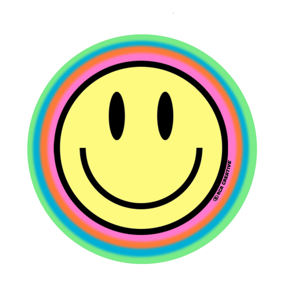 Happy Face Sticker