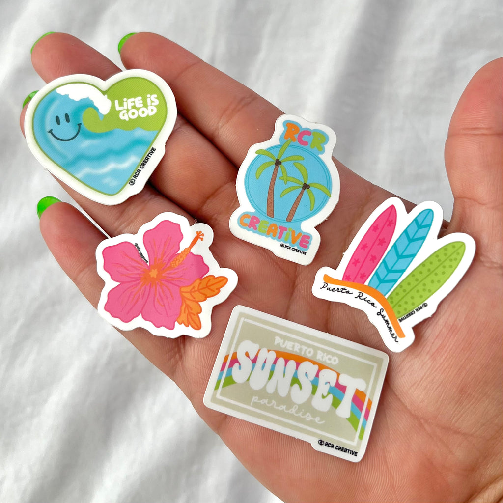 Summer in Paradise Mini Sticker Pack