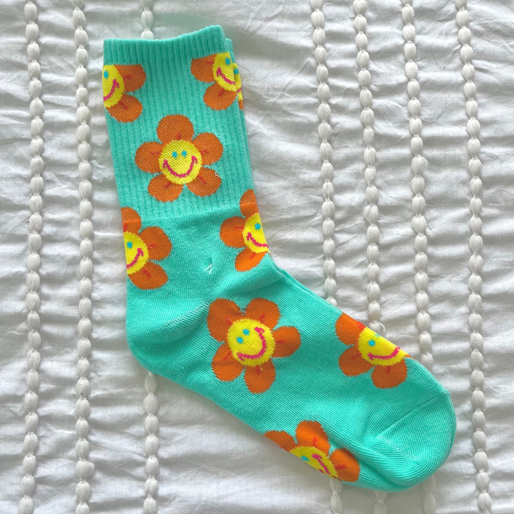 Groovy Flowers Socks