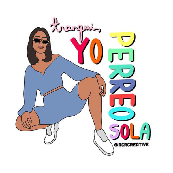 Yo Perreo Sola Sticker