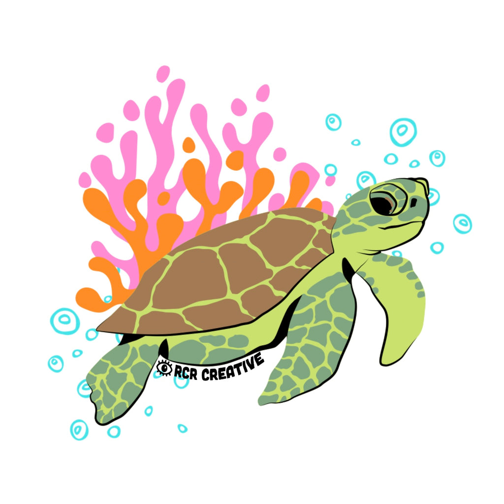 Sea Turtle Sticker