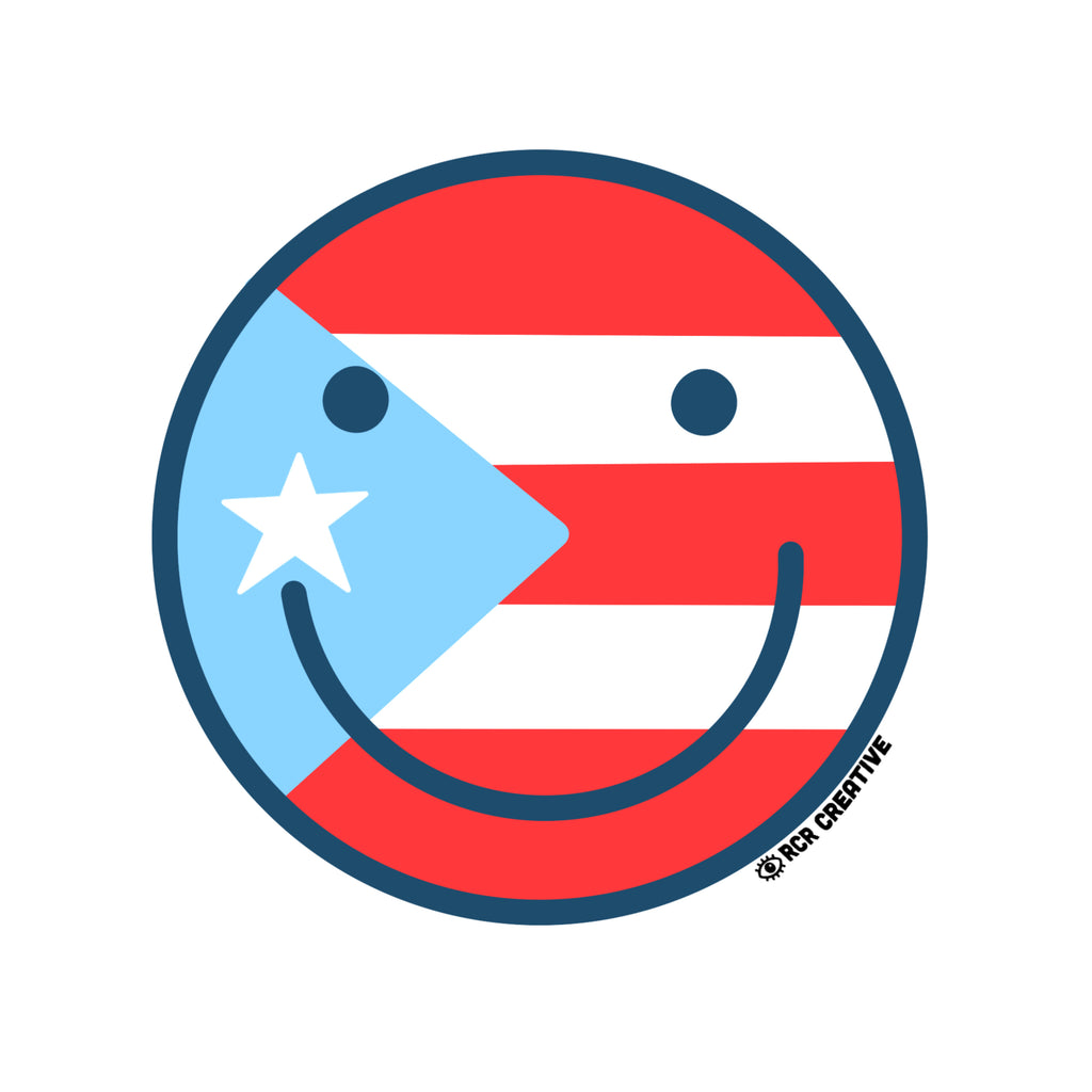 Happy Bandera Sticker