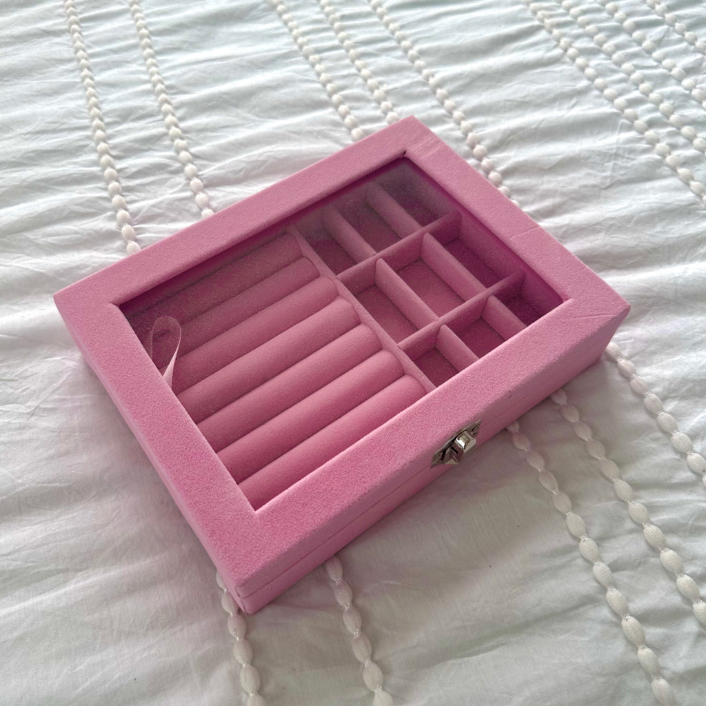 Pretty In Pink Jewelry Box