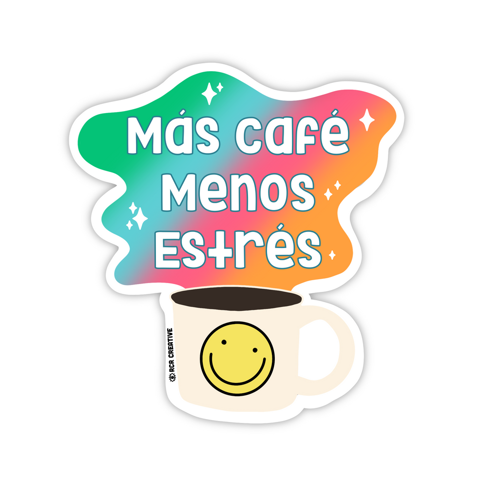 Más Café Sticker
