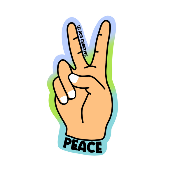 Peace Sign Sticker