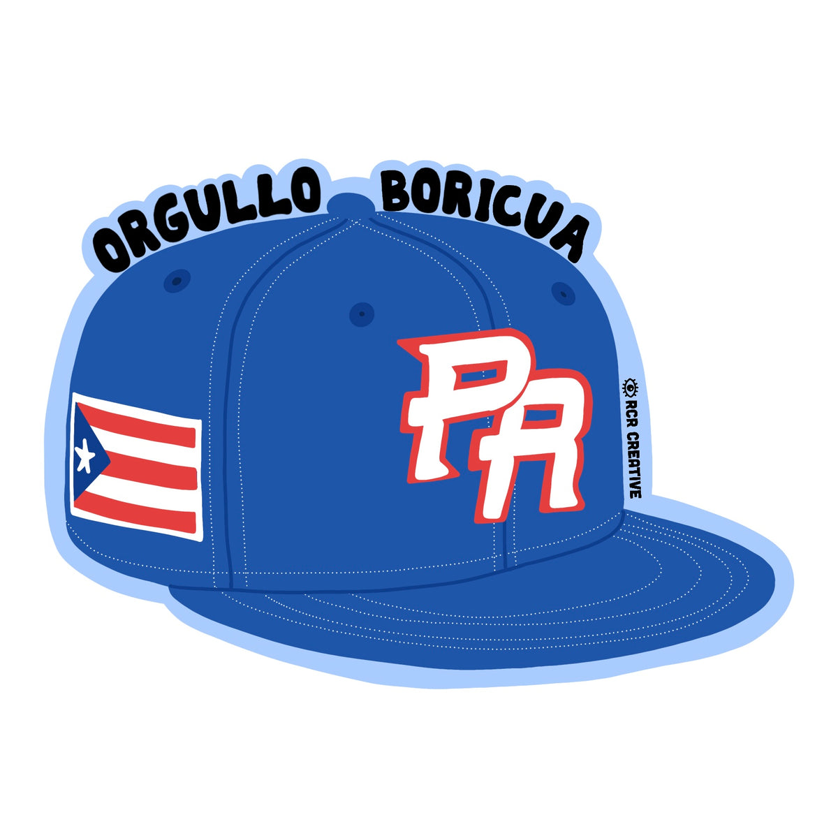 Orgullo Boricua Sticker – RCR Creative