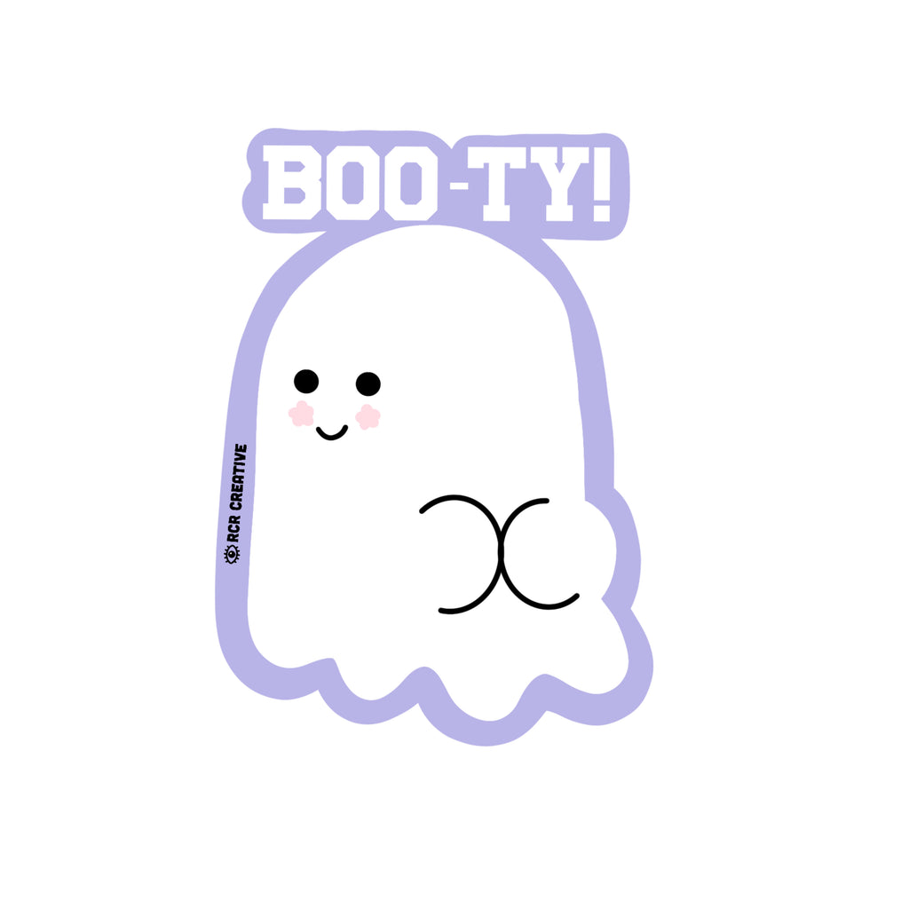 Boo-ty! Sticker